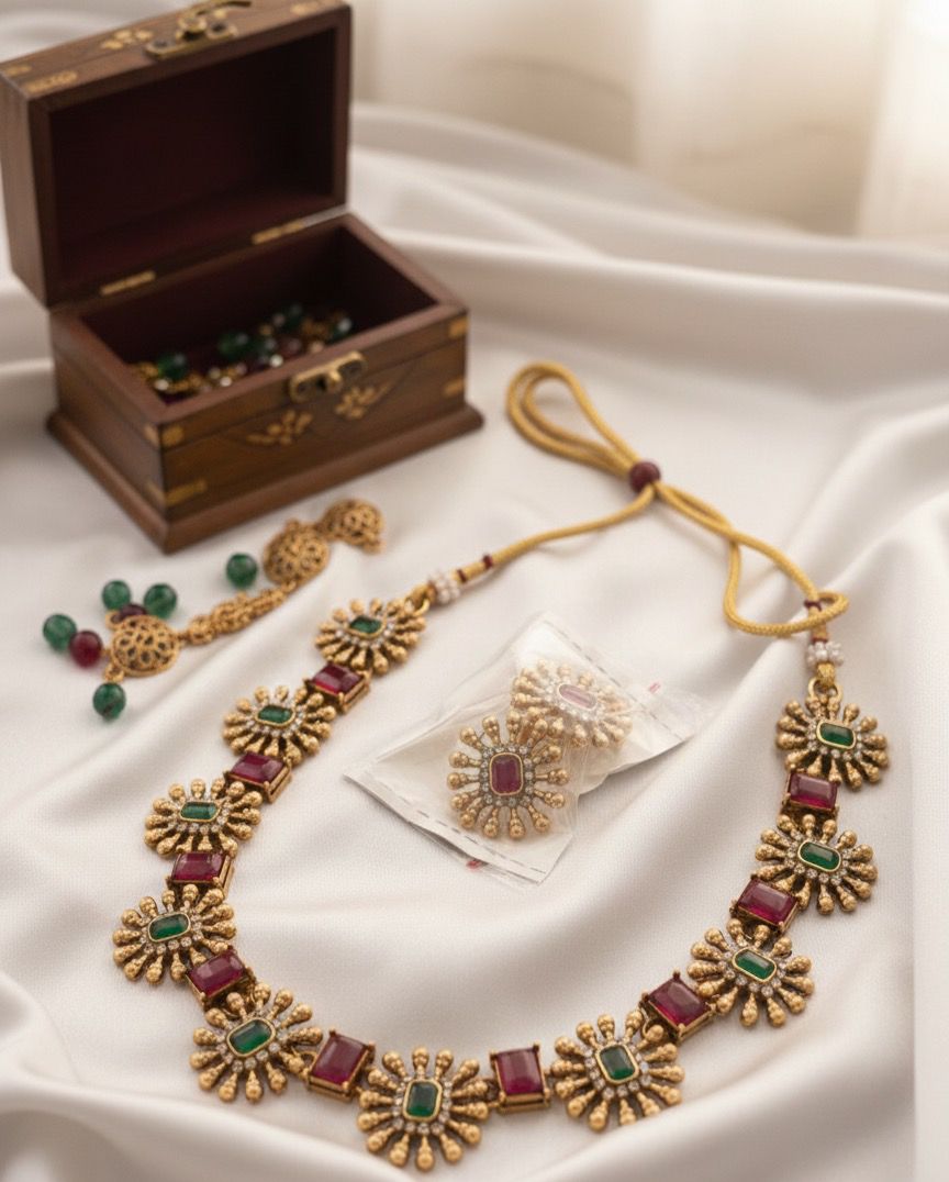 Ruby Diamond Necklaces